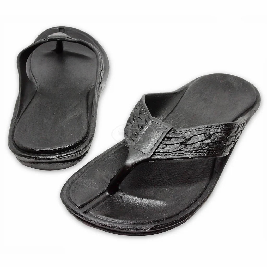 Pali Hawaii Black Shaka Sandals image 0