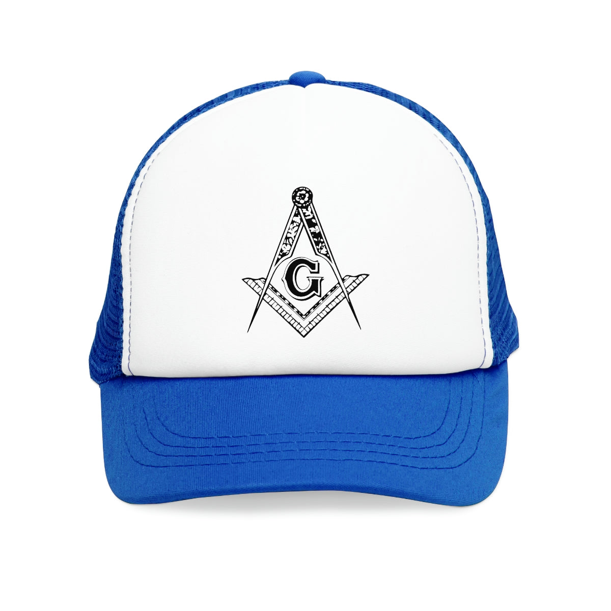 Mason Square & Compass Mesh Cap image 2