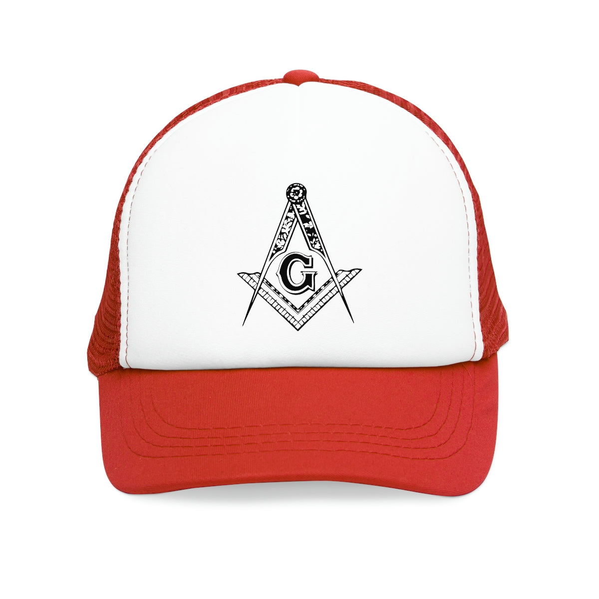 Mason Square & Compass Mesh Cap image 1