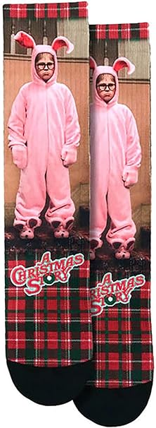 Spoontiques Fun Crew Socks, One Size Fits Most - Christmas Story image 0