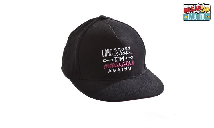 BREAK UP LAUGHING, WOMEN'S BALL CAP image 0