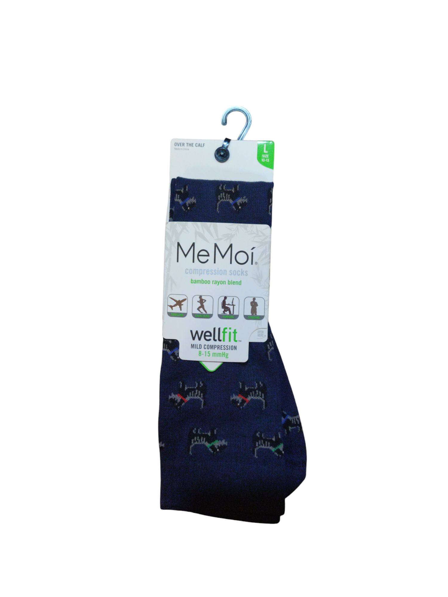 MeMoi Over the Calf Compression Socks (L) image 1