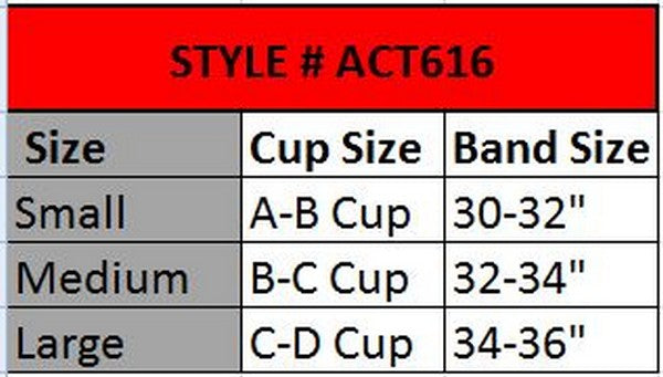 Yelete Women’s Sports Bra w/ Cut Out Detail at Back image 3