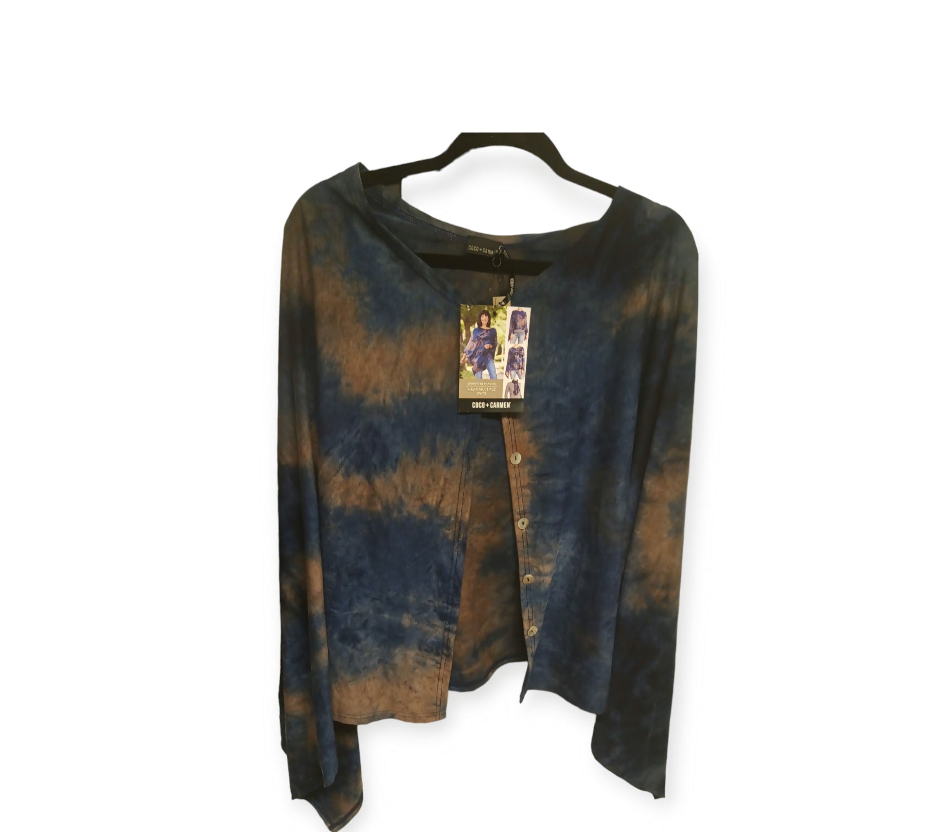 Sunsetter Tie Dye Ponco image 0