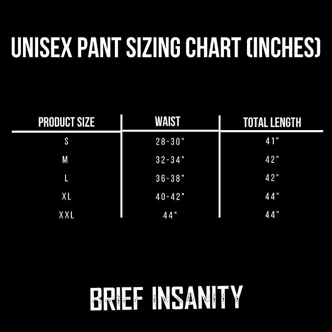 Brief Insanity Big Fish Size Matters Pajama Pants image 1