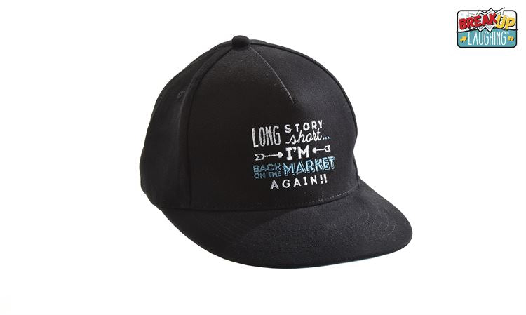 BREAK UP LAUGHING, MEN'S BALL CAP image 0